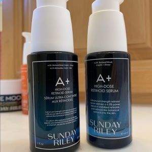 A+ Sunday Riley Retinol + a freebie